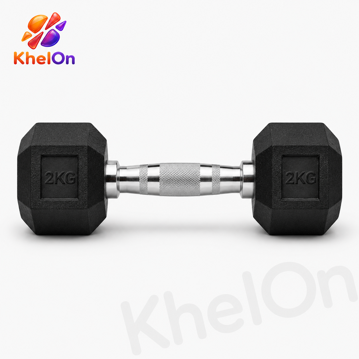 KhelOn 2 KG Hex Dumbbell set
