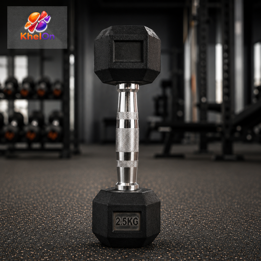 KhelOn Hexa Dumbbells Set - 2.5kg